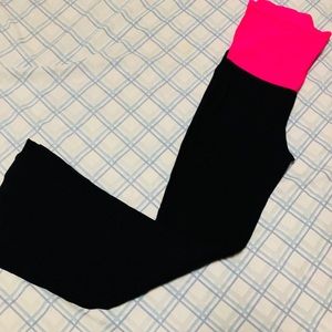 Black Athletic Workout Pants.